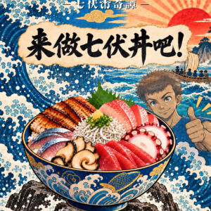 来做七伏丼吧海报 方.jpg